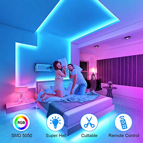Ultra-Long Colour Changing LED Light Strips Kit