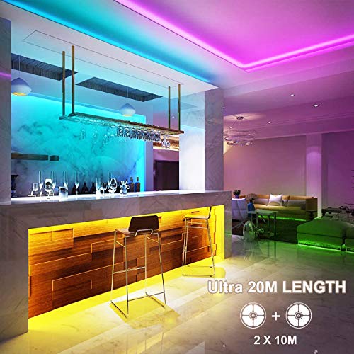Ultra-Long Colour Changing LED Light Strips Kit