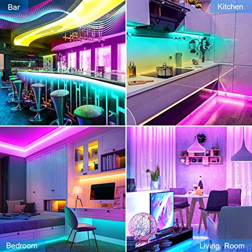 Ultra-Long Colour Changing LED Light Strips Kit
