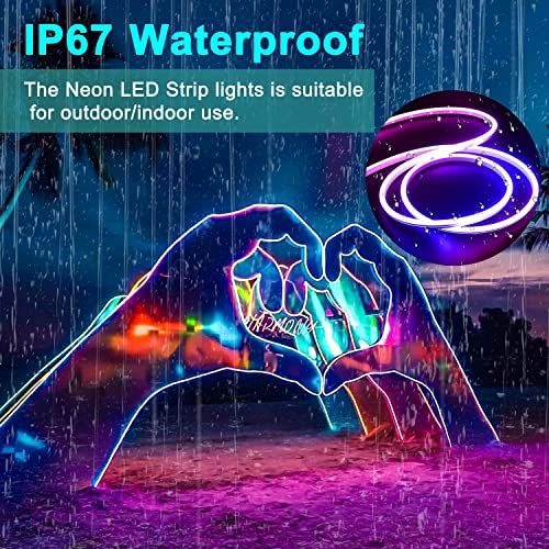 RGBIC Neon LED Strip Lights - Smart Control