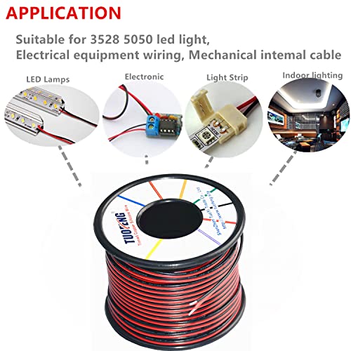 Flexible 2-Pin LED Strip Extension Cable - 30m