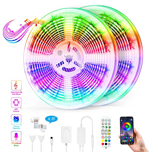 Bluetooth Controlled 30M LED Strip Lights