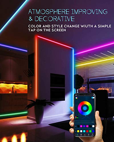 Bluetooth Controlled 30M LED Strip Lights
