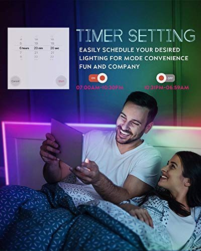 Bluetooth Controlled 30M LED Strip Lights