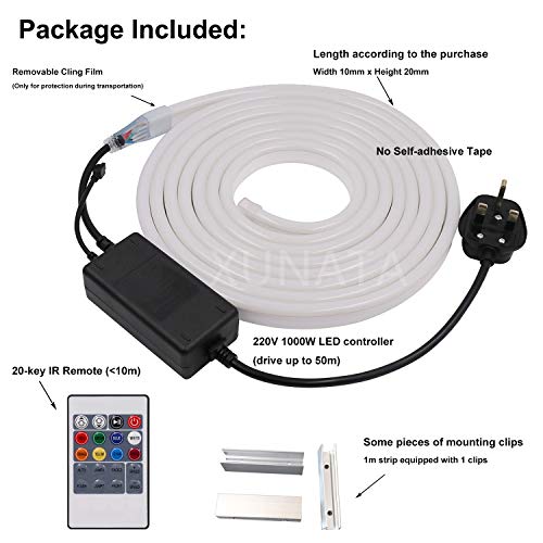 30m RGB Flexible NEON Light with Remote