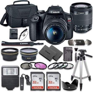Canon EOS Rebel T7 DSLR Camera Bundle Kit