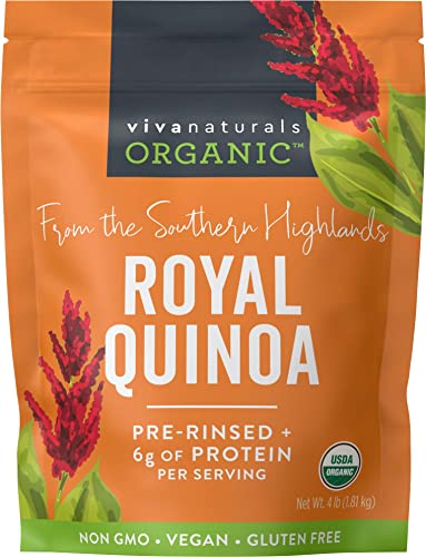 Viva Naturals Organic Quinoa: Plant-Based Protein, Fiber, Iron