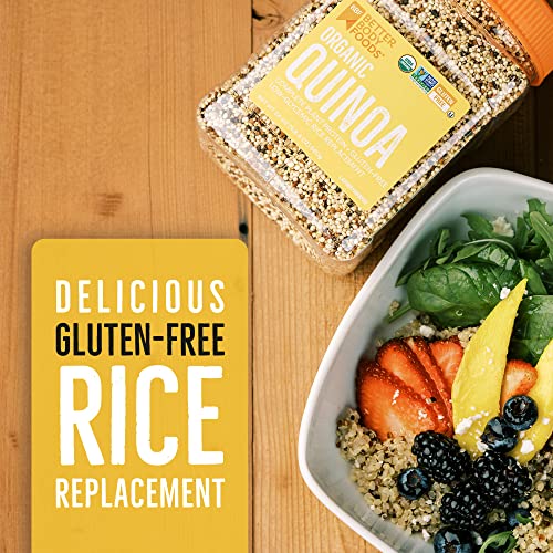 Organic Vegan Quinoa: Complete Plant Protein, Gluten-Free, 24oz
