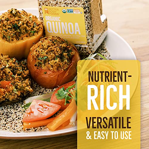 Organic Vegan Quinoa: Complete Plant Protein, Gluten-Free, 24oz