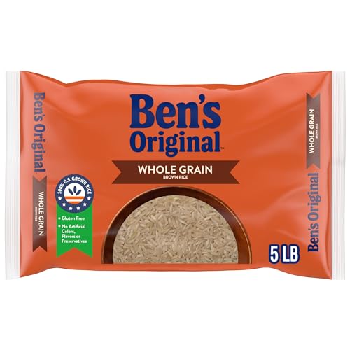 BEN'S ORIGINAL 5 lb Bag Whole Grain Brown Rice