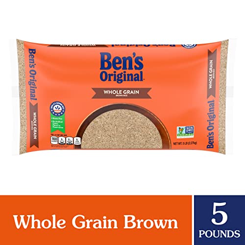 BEN'S ORIGINAL 5 lb Bag Whole Grain Brown Rice