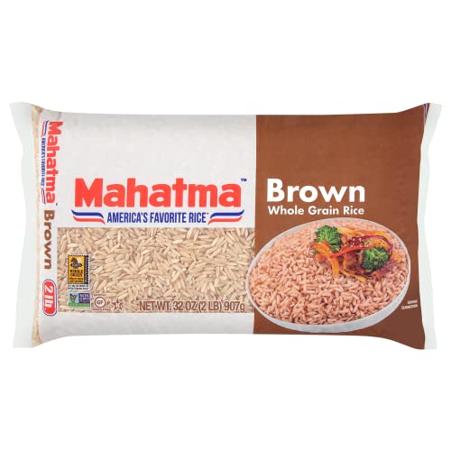 Mahatma Whole-Grain Brown Rice, 32oz Bag
