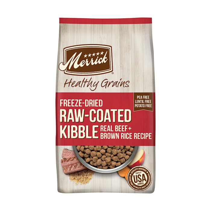 Merrick Beef & Brown Rice High-Protein Dog Food