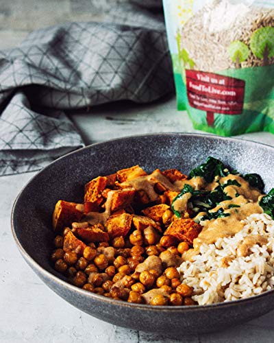 3 lb Raw Long Grain Brown Rice - Kosher, Vegan