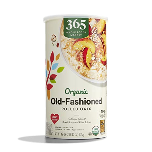 365 Organic Old-Fashioned Rolled Oats, 42 oz