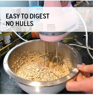 ZEGO Organic Raw Rolled Oats - Double Protein