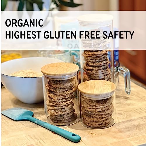 ZEGO Organic Raw Rolled Oats - Double Protein