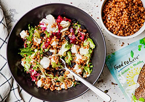 Organic Wheat Berries, 3 lbs - Non-GMO, Kosher, Raw