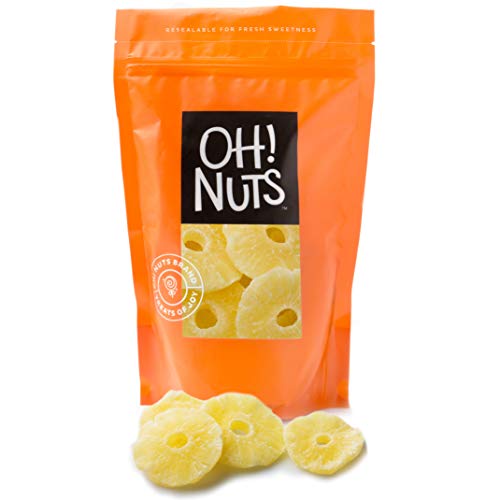 Organic Dried Pineapple Rings - Sweet & Juicy