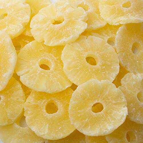 Organic Dried Pineapple Rings - Sweet & Juicy