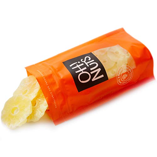 Organic Dried Pineapple Rings - Sweet & Juicy