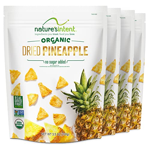 Organic Dried Pineapple - Healthy Vegan Snack Pack