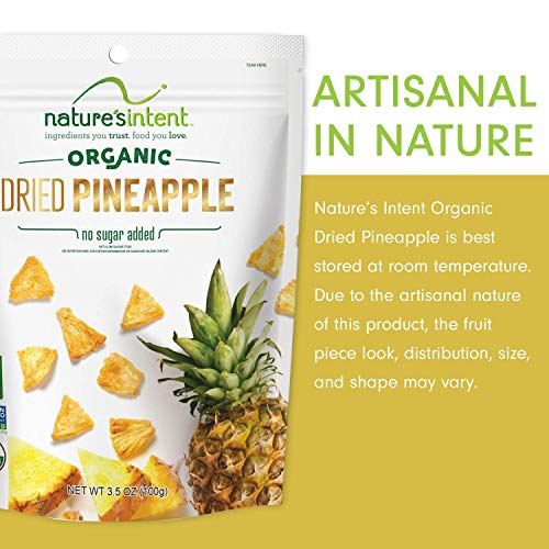 Organic Dried Pineapple - Healthy Vegan Snack Pack