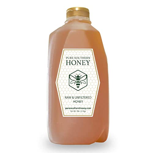 5 lbs. Raw & Unfiltered Gallberry Honey - American-made