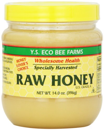 YS Organic Bee Farms Raw Honey, 14 oz
