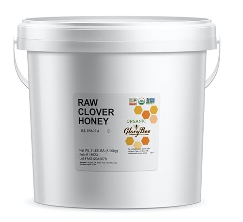 USDA Organic Clover Raw Honey, True Source Certified