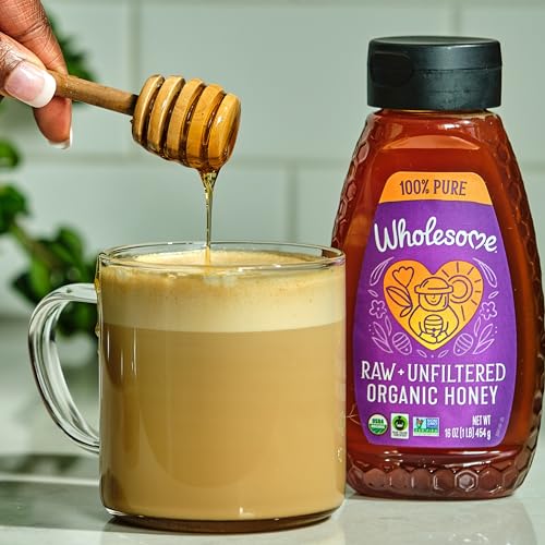 Organic Raw Unfiltered Honey, Fair Trade, Non GMO