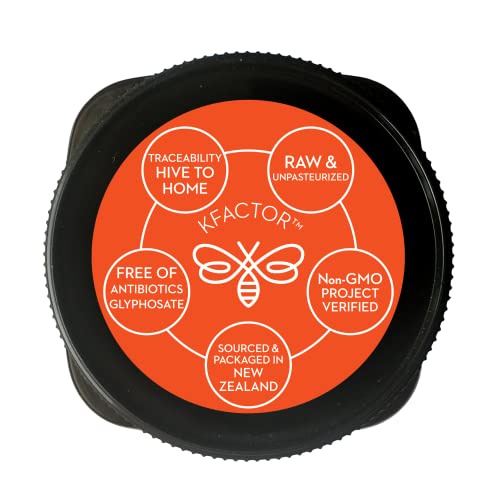 Wedderspoon Raw Manuka Honey, KFactor 16, 17.6 Oz