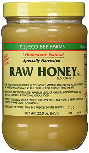 Y.S. Eco Bee Farms Raw Honey - 22 oz, Pack of 3