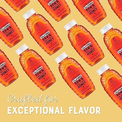 Nate's California Raw & Unfiltered Honey - 32 oz