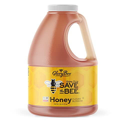 GloryBee Pure Clover Blend Honey 100% Grade A