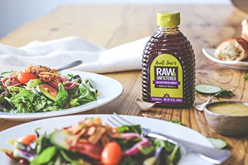 Aunt Sue's Pure Raw Wildflower Honey, 32 oz