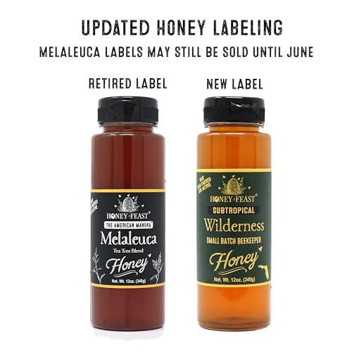 Raw Melaleuca Honey | 12oz | Unfiltered & Pure