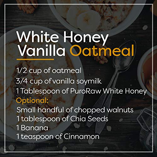 2.2 lb. White Raw Honey from Canadian Prairies