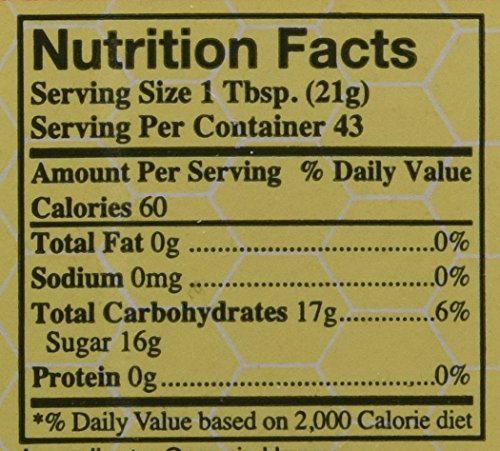 YS Organic Bee Farms Raw Organic Honey 32oz(pack of 6)