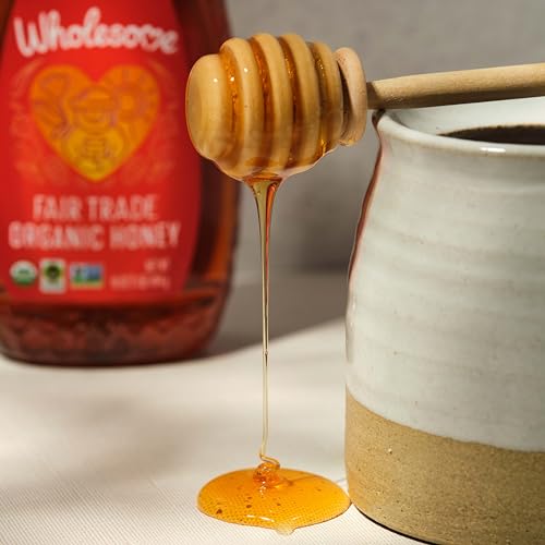 16 oz Organic Honey Squeeze Bottle, Fair Trade