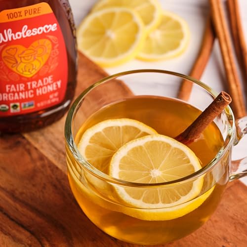 16 oz Organic Honey Squeeze Bottle, Fair Trade