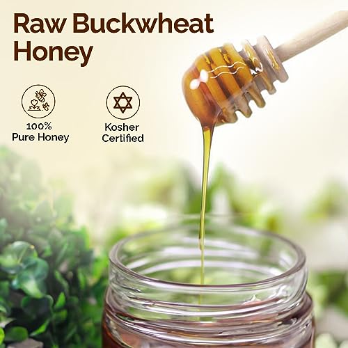 Naturally Raw Buckwheat Honey - 3kg / 6.6lb