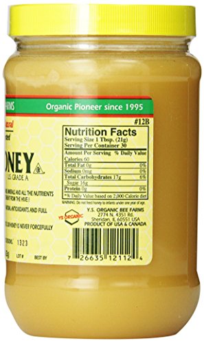 Y.S. Eco Bee Farms Raw Honey - 22oz Pack