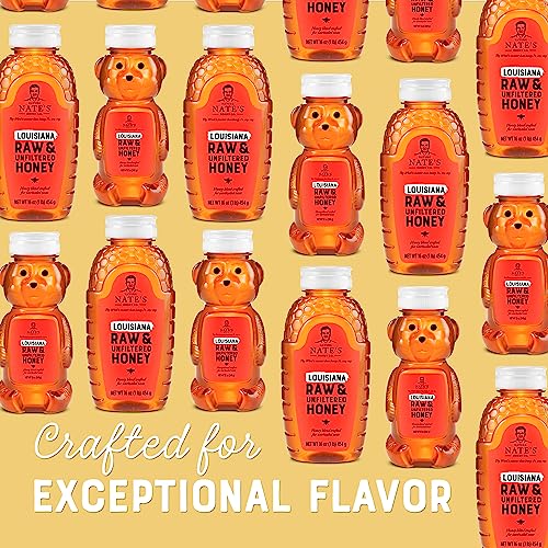 Nate's Louisiana 100% Pure & Unfiltered Honey - 12oz