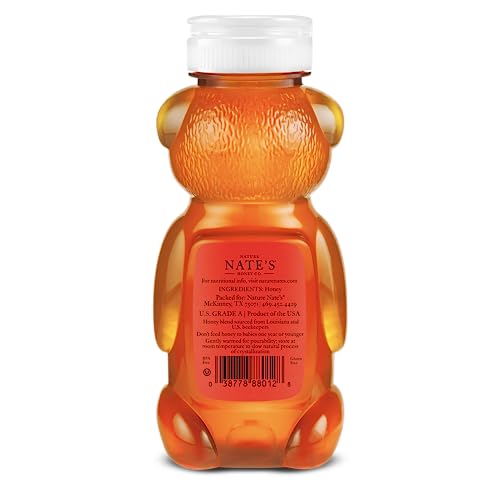 Nate's Louisiana 100% Pure & Unfiltered Honey - 12oz