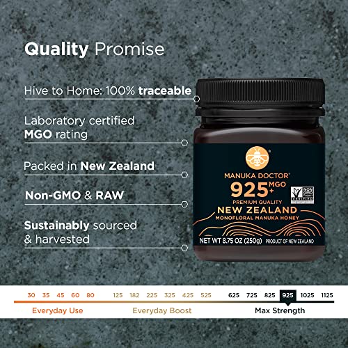 MANUKA DOCTOR - MGO 925+ Raw Manuka Honey