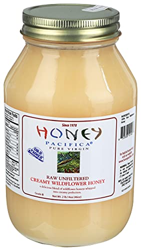 Creamy Wildflower Honey from HONEY PACIFICA, 46 OZ