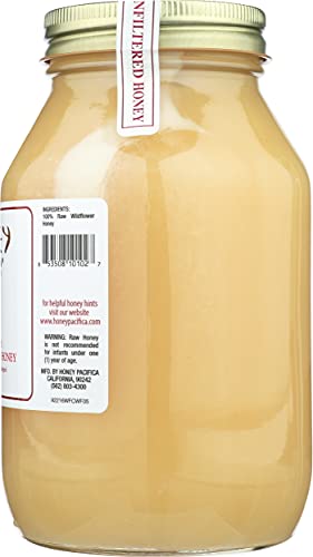 Creamy Wildflower Honey from HONEY PACIFICA, 46 OZ