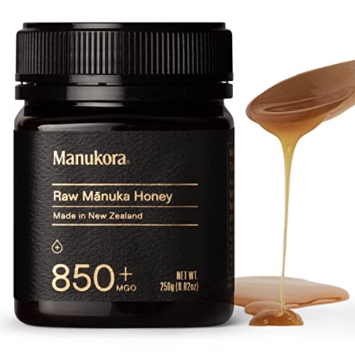 Manukora Raw Manuka Honey, MGO 850+, Non-GMO - 250g