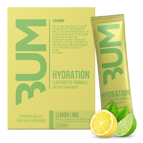 Organic Electrolyte Powder Hydration Mix, BUM Hydrate